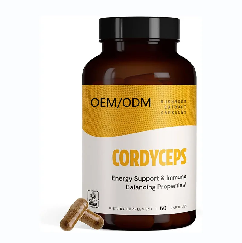 Factory direct sales OEM provides energy support Immune endurance Cordyceps sinensis capsules