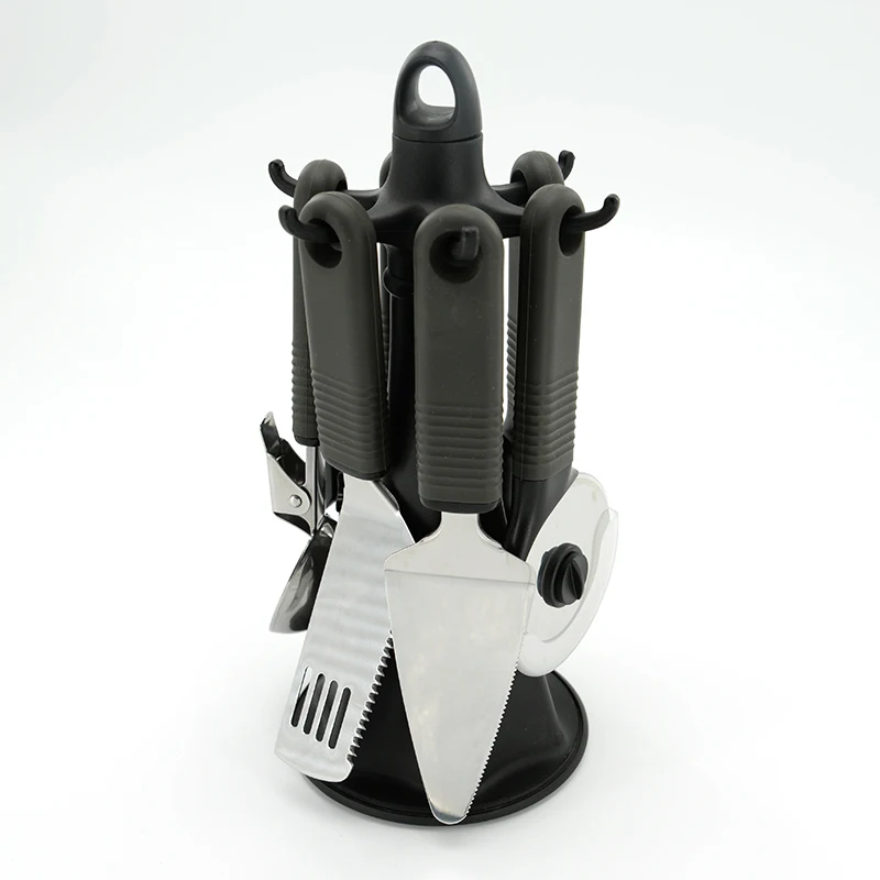 2022 NEw home and kitchen gadgets silicone handle stainless steel utensils kitchen tool set