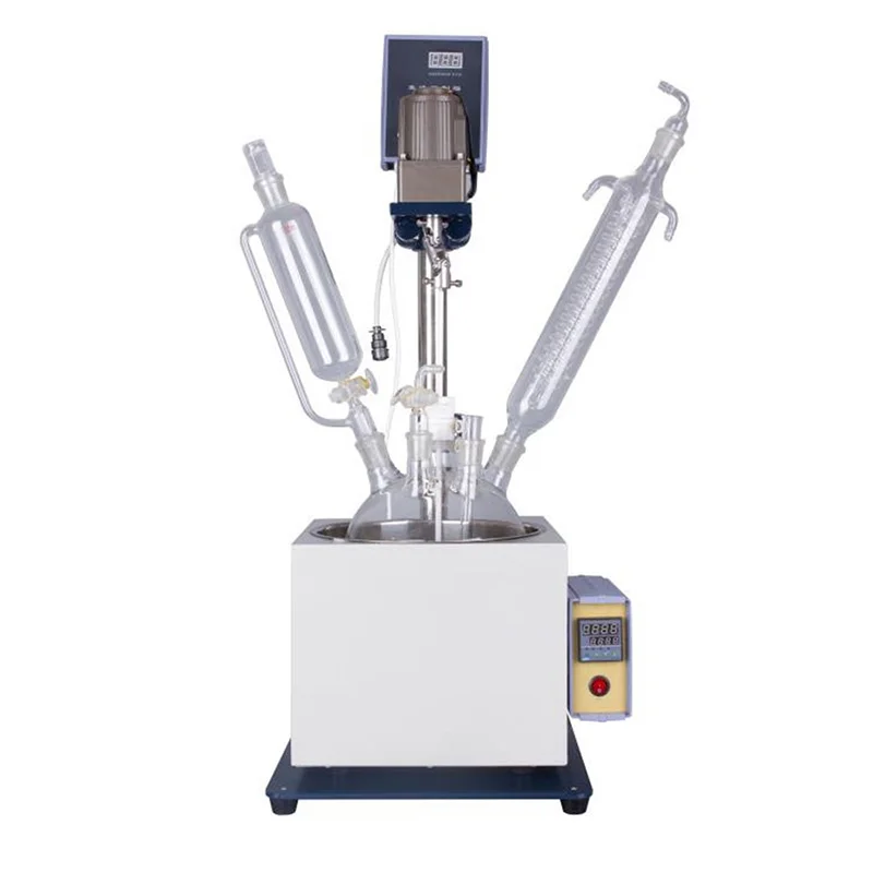 5L single layer glass reactor