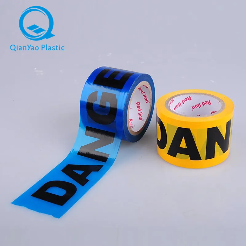 China Manufacturer Wholesale Bulk Stocks Warning Tape Caution