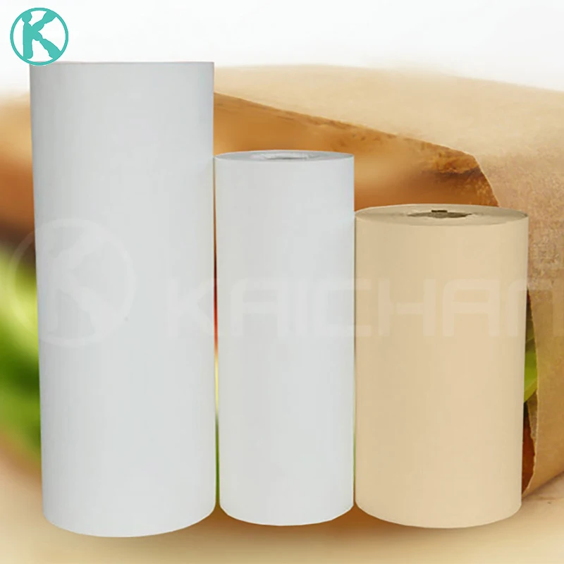 Good quality Food grade white Greaseproof Food Wrapping Papers