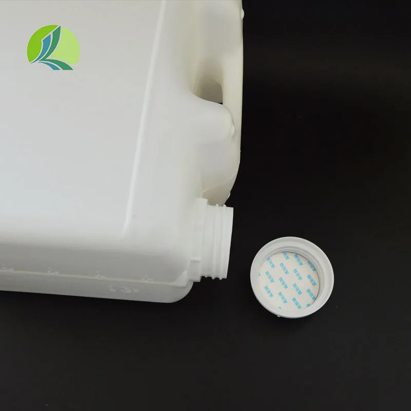 China supplies white PP HDPE plastic barrel 5L wide mouth square disinfection Gerry tank chemical fuel oil bucket