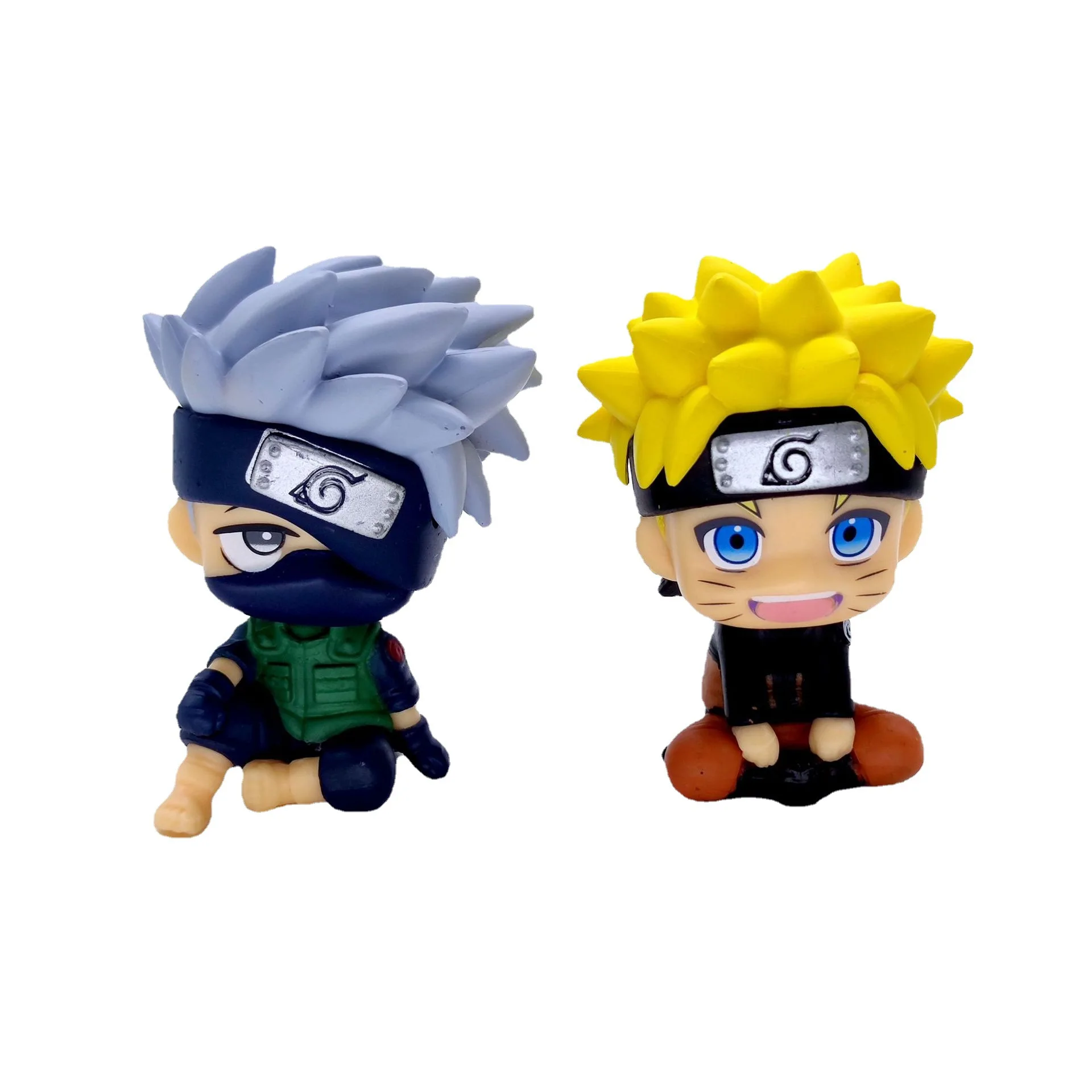 Cartoon Car Decoration Ornament Kakashi Narutos Anime Figure Toy Model action figures figurine