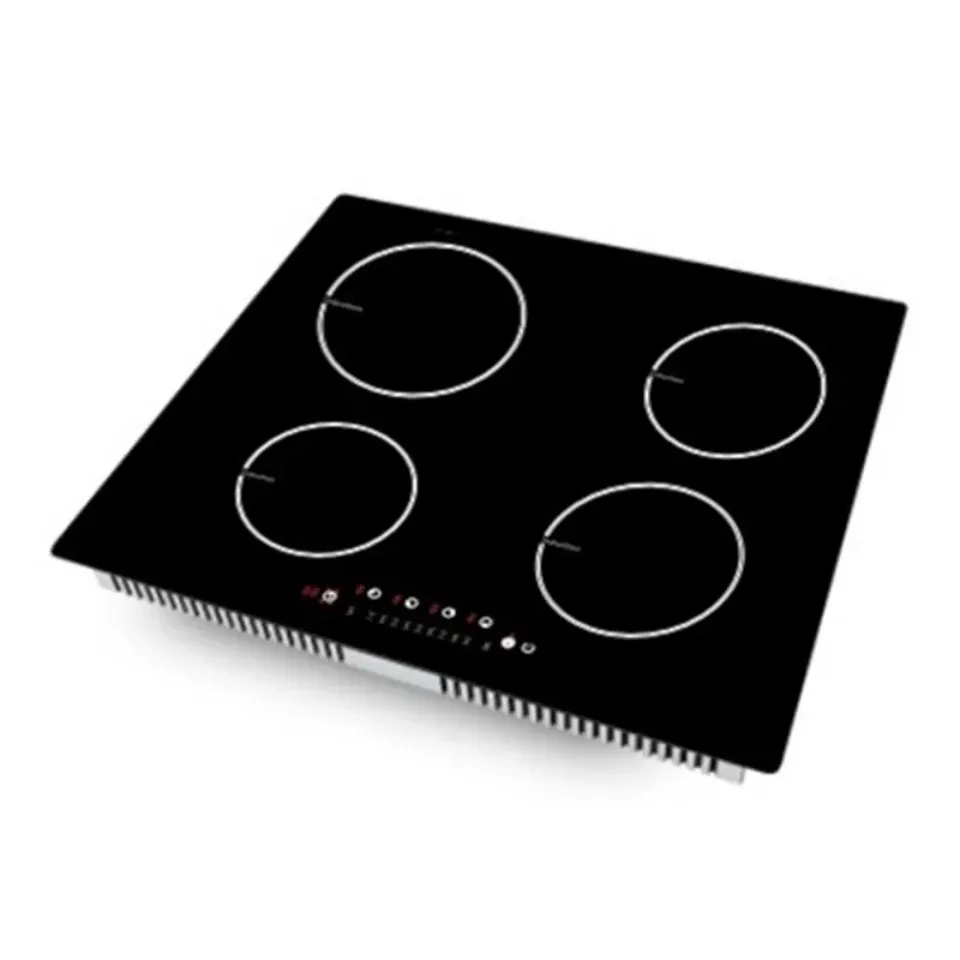 Low Price Durable Electric Cooktop Stoves Touch Sensor 4 Burner Induction Cooker