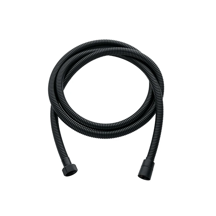 High Quality Bathroom Fittings Black Stainless Steel Flexible Shower Tube Bath Shower Hose