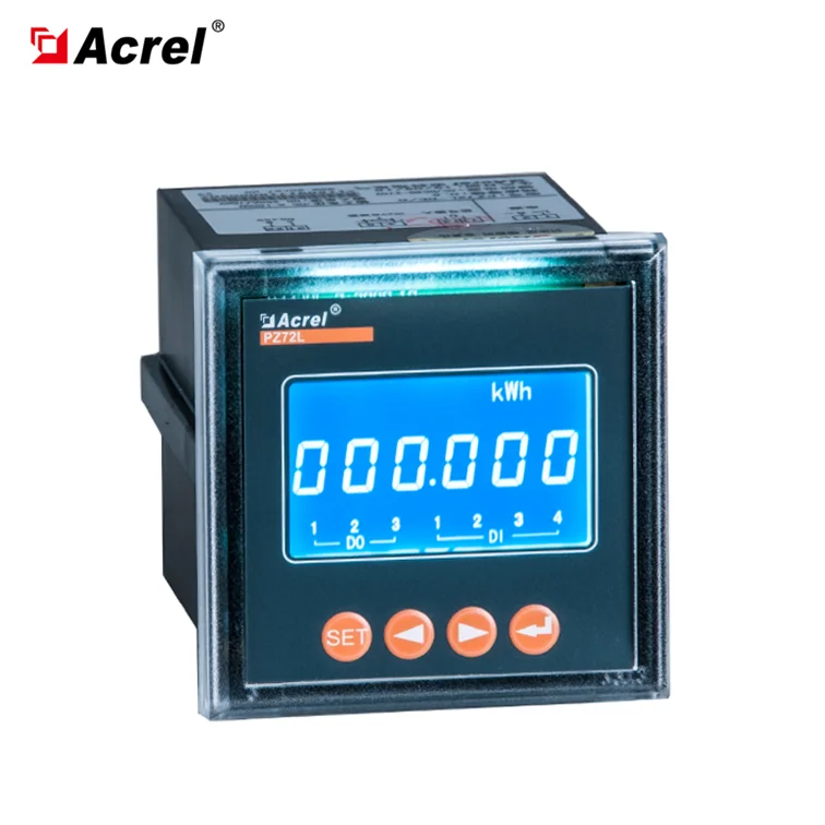 Made in China Input 0-1000V Shunt 75mV kWh Multifunction Energy Meters With LCD Display