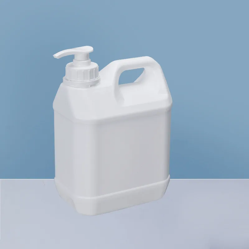 Kitchen Detergent Cleaner Plastic Barrel With Screw Pump Soap Water Lotion Refillable Dispensing Bucket