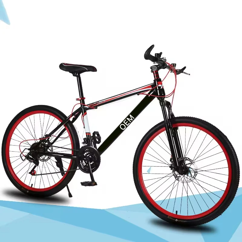 26 Inch Aluminum Frame 21 Speed with Dual Disc Brake Lock-Out Suspension Fork bike mountain bicycle 24 speed mountain bicycle