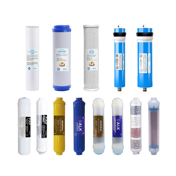 Inline Korean 10 inch Quick Connect PP UDF CTO UF T33 water filter cartridge for household water purifier