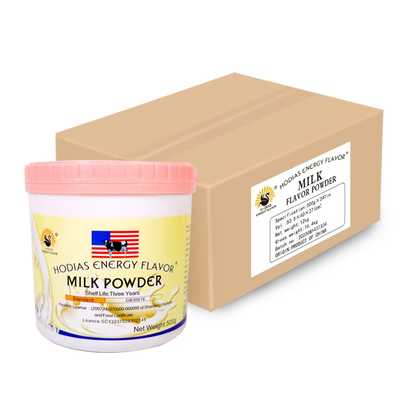 Hot Selling Safe and Nontoxic Milk Flavor Powder 25Kg/Drum Suitable for Various Baked Products Commercial Use