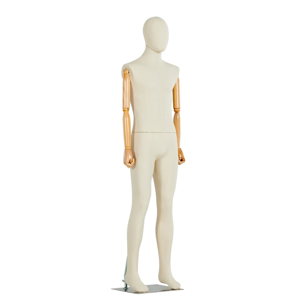 Realistic Fashion Practical Movable Mannequin Full-Body Dress Form Display