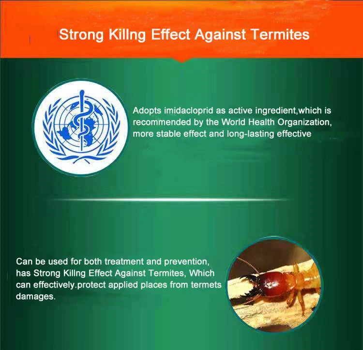 insecticide liquid anti termite chemical imidacloprid ant termite soil treatment pre-construction Pest Control pesticide