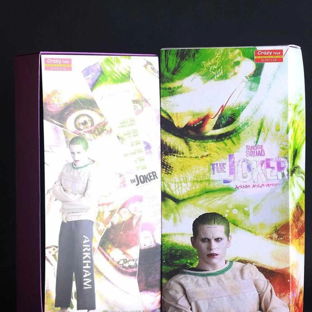 Crazy Toys Suicide Squad Joker in Psychiatric Hospital Asylum Version BJD Joints Movable Collectible Action Figure Model Toys