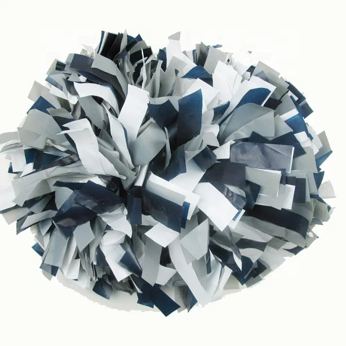 New plastic cheerleading plastic pom poms for cheerleaders with factory price