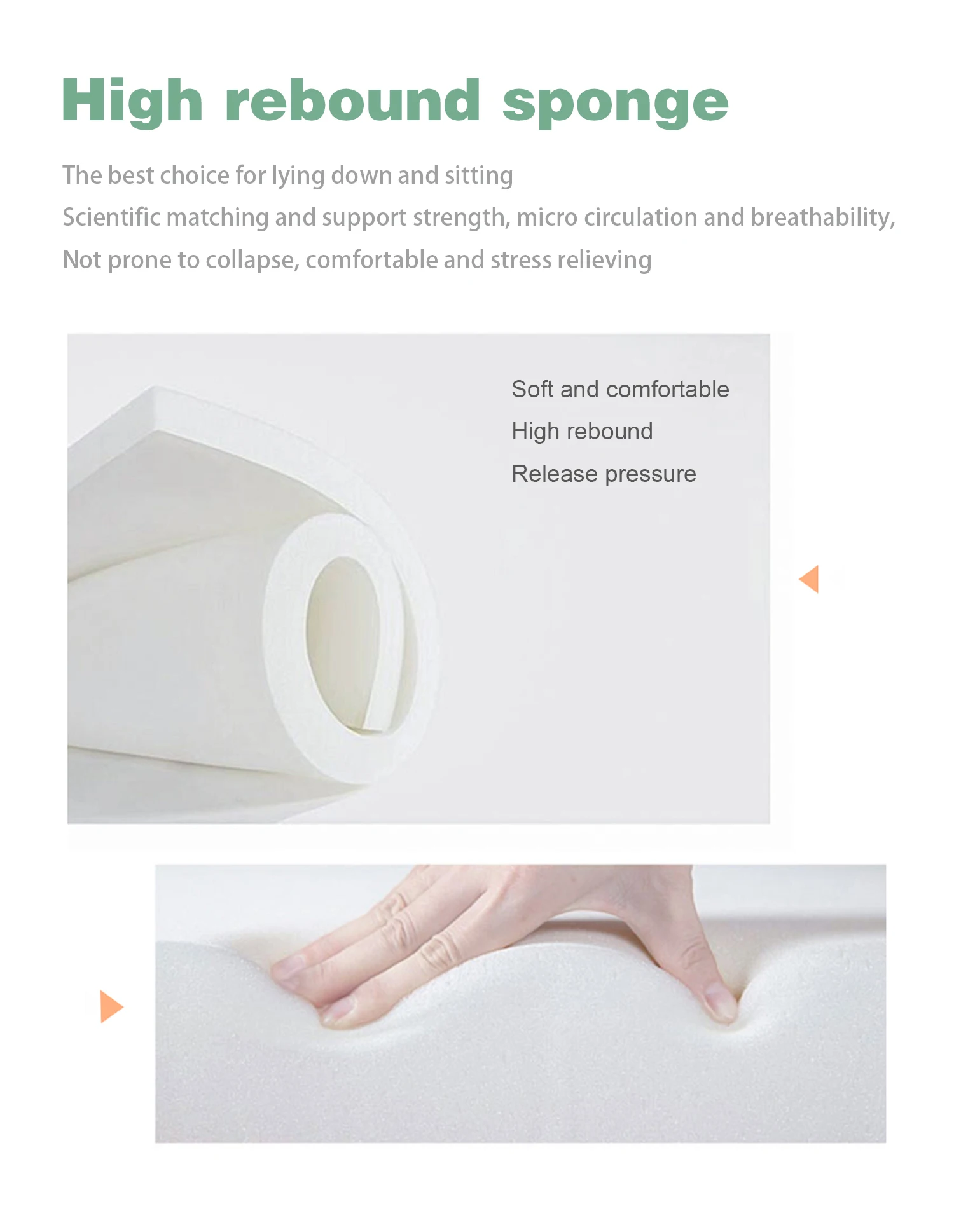 Saien high Quality Trifold bed breathable fabric mattress mat Portable folding foam single orthopedic foldable baby mattress