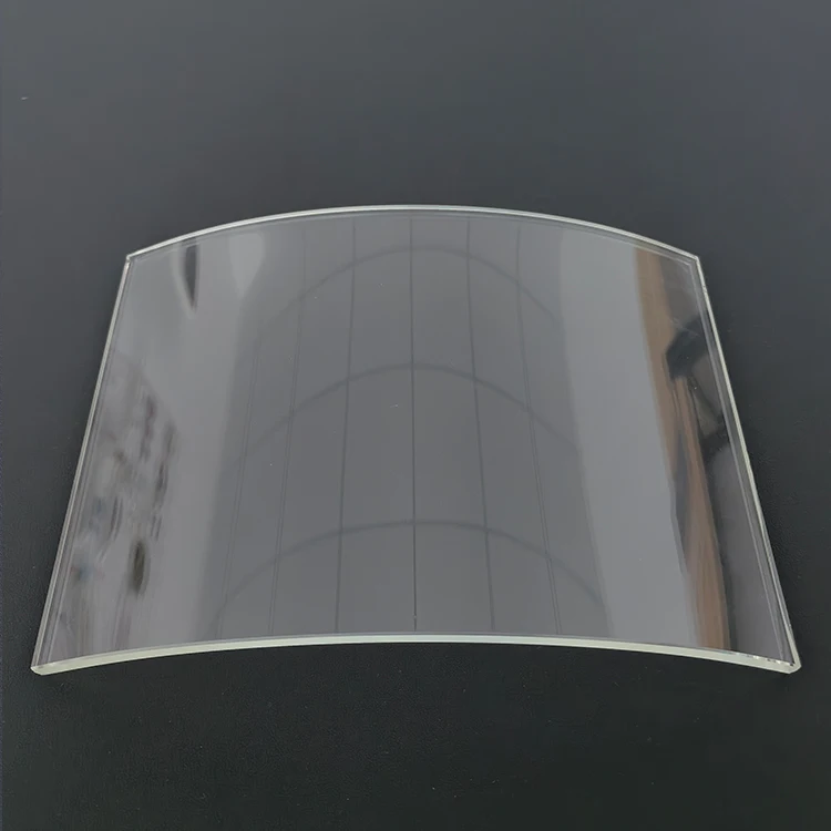 high temperature borosilicate glass curve cover glass