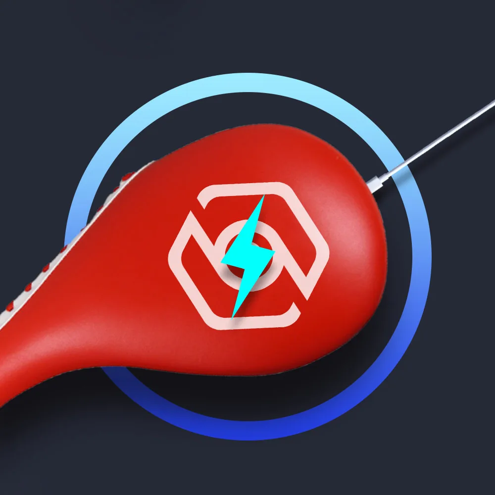 Smart Kicking Paddle Taekwondo Kick Target with Power Meter & Force Tracker, App Integrated - Foot Target