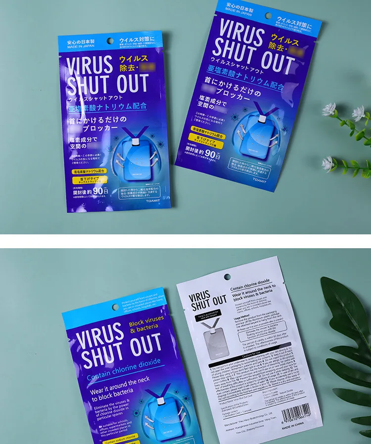 domestos bleach virus block out card chlorine dioxide effervescent tablet