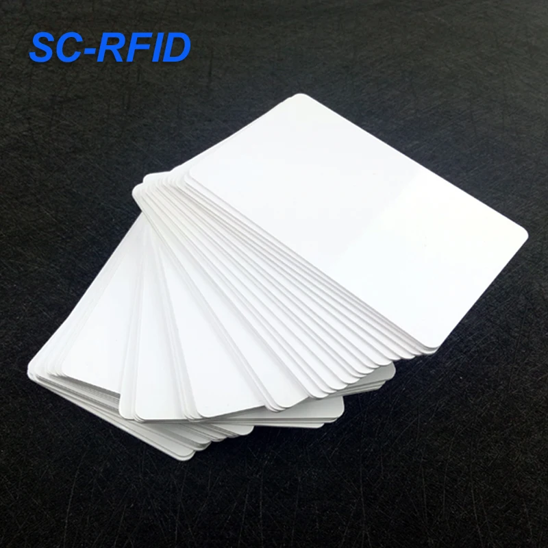 Hot sale Double-sided printable M1 S50 13.56MHZ smart card RFID NFC Business card Access Card
