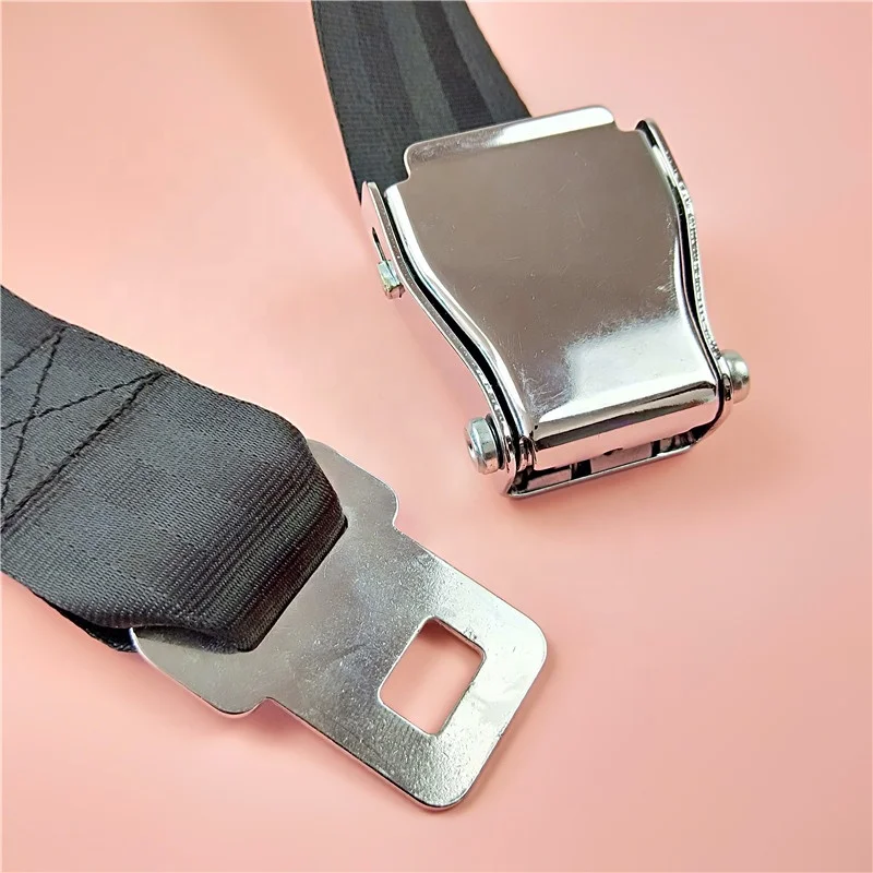 Automobiles accessories 2 point lap aircraft seat belt, airline seat belt extender