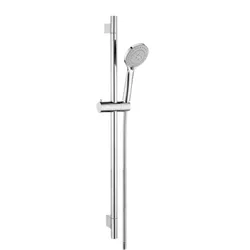 Professional Manufacture Cheap Wholesale Brushed Brass 3 Functions Round Thermostatic Shower Set