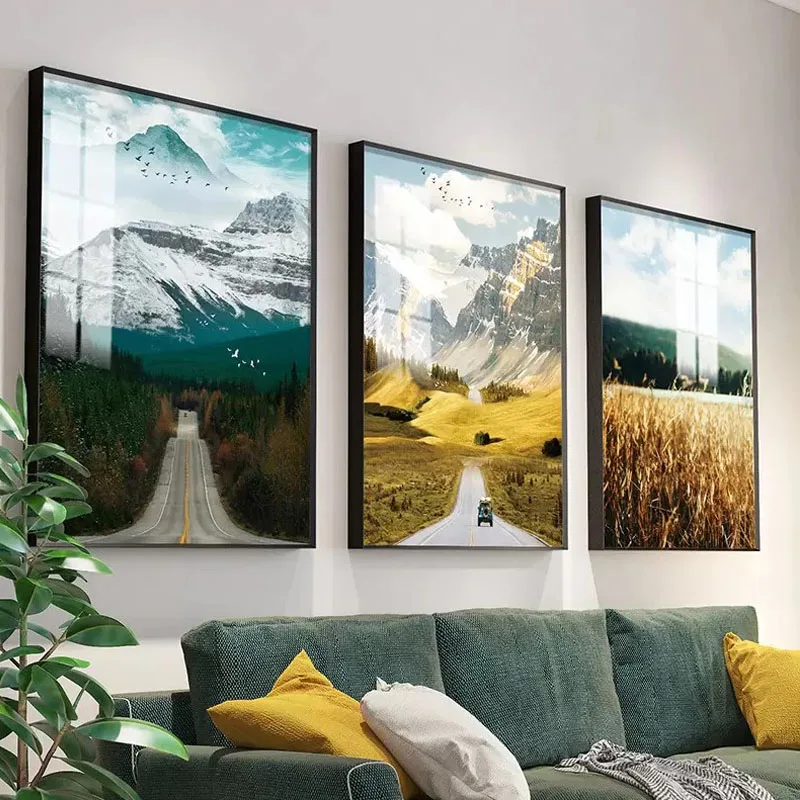 Fashionable Silver Gold Black Photo Frame Custom Size A0 A1 A2 A3 A4 A5 A6 Aluminum Picture Frames for Canvas