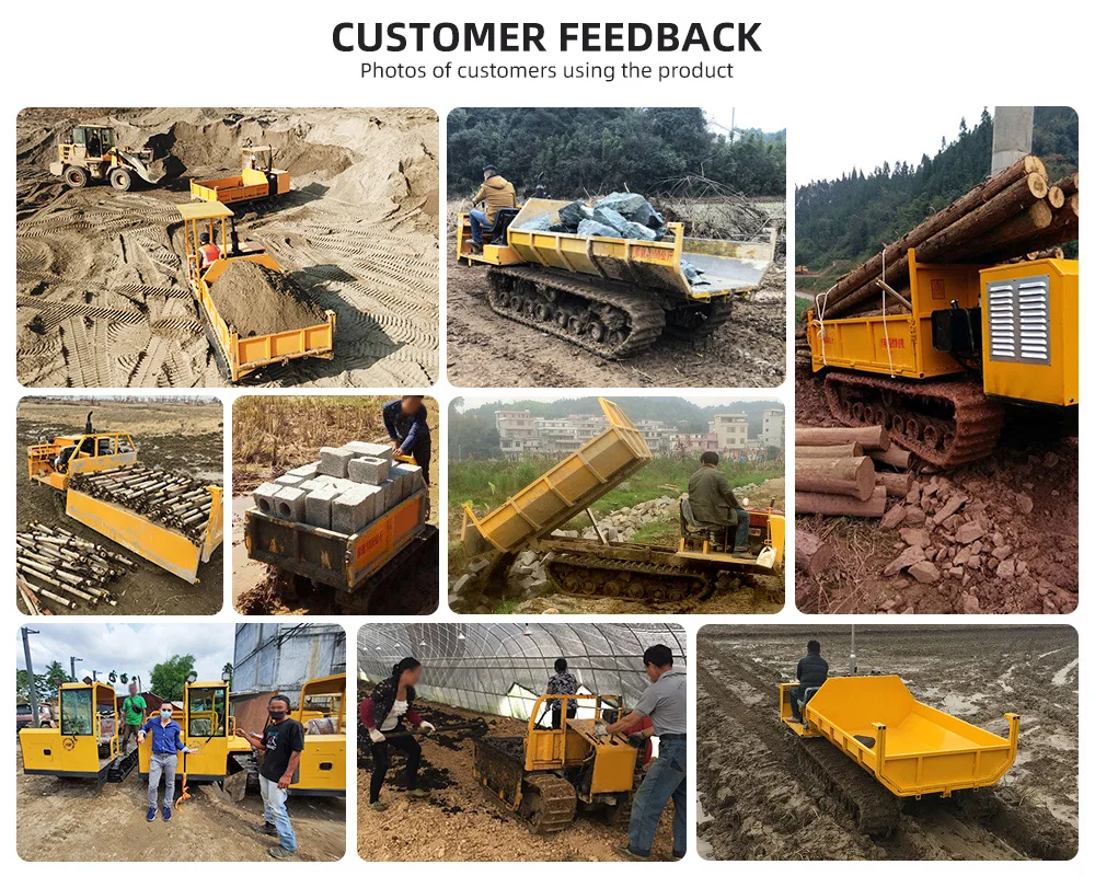 chinese mini dumper tracked dumper diesel