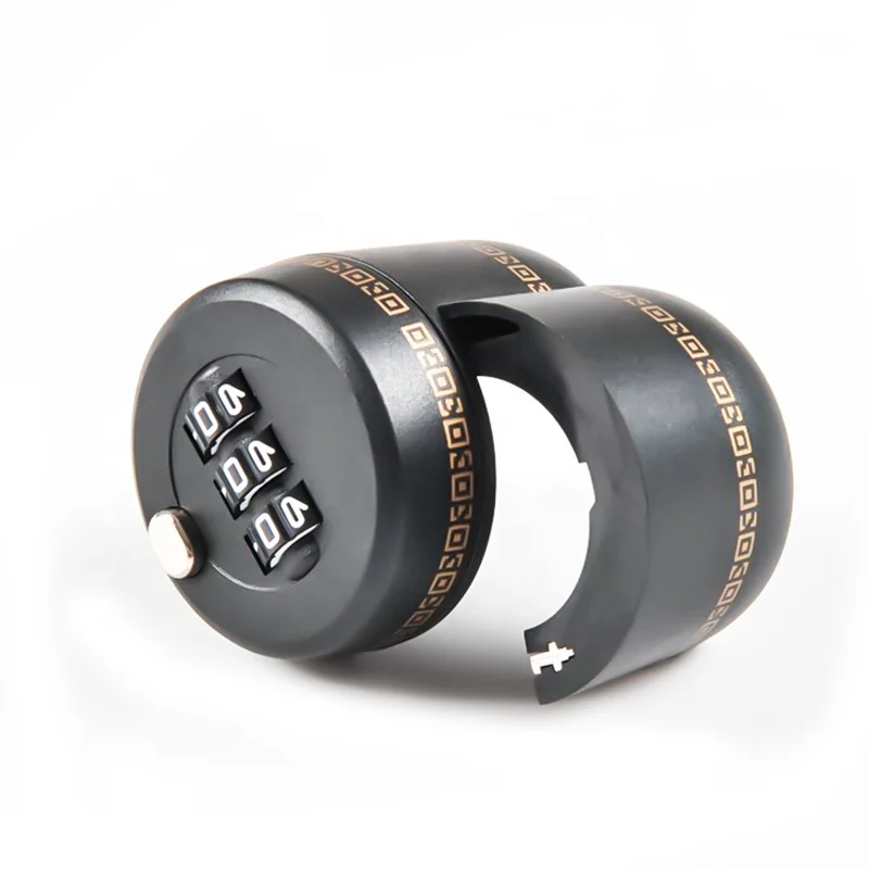 Factory 3 digits Lock XMM-B2003 ABS Plastic Reset Bottle Number Code Password Combination Lock Security  Red Wine Bottle Lock