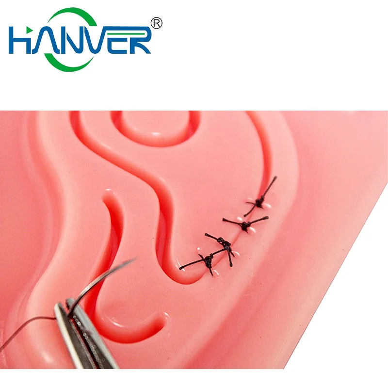 Silicone Suture Practice Kit 3D Simulator Training Suturing Pads