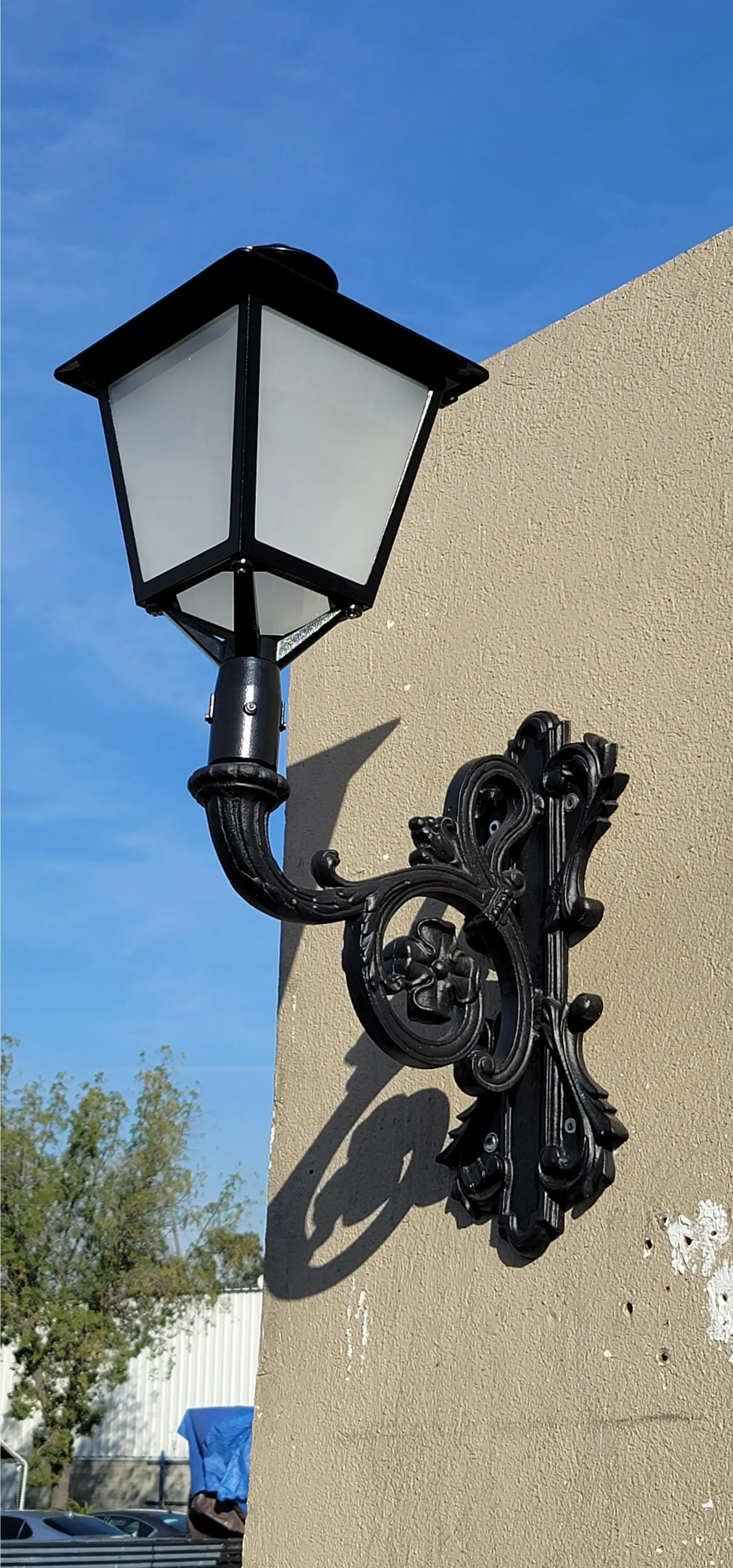 American Style Garden Lamp Post Light High Pole Outdoor IP65 Landscape Street Light for Garden