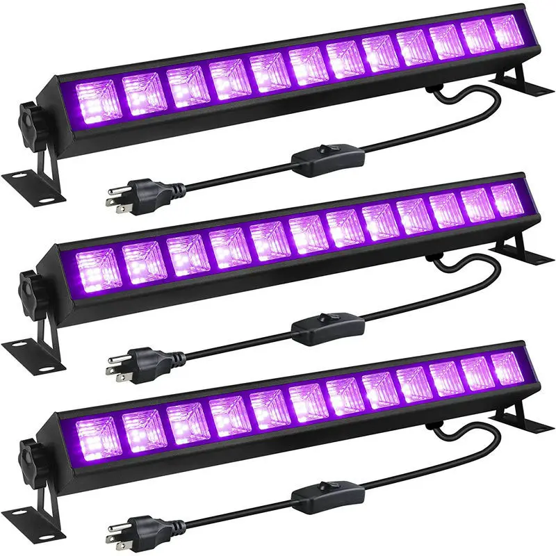 UV Wall Washer Light New Hot LED 36W Purple Aluminum Strip Light 40W Halloween Ghost House Fluorescent Lamp