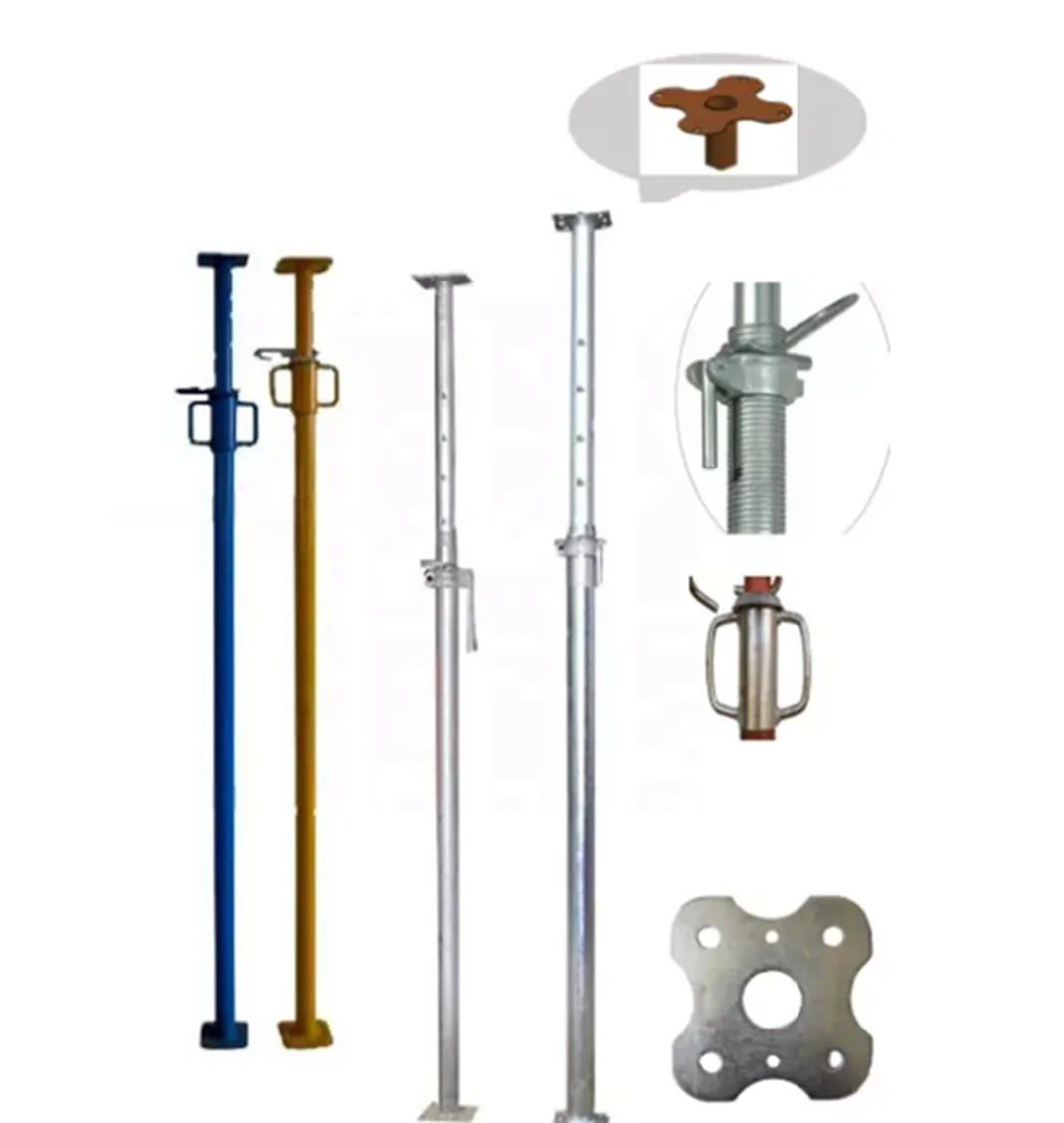 Galvanized Adjustable Scaffold Post Shorings Steel Acrow Props for Formwork