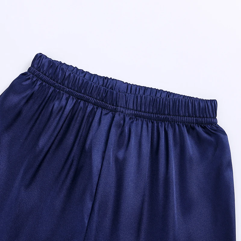 wholesale children sleepwear set summer silk plain night clothing satin pajamas for kids