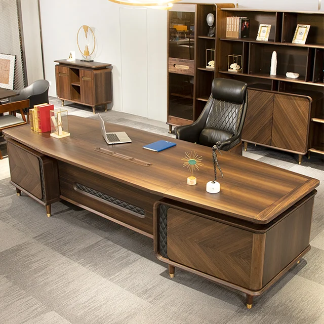 
Elegant Newest Fashion Desk Organizer Office Office Desk Luxury Wooden 