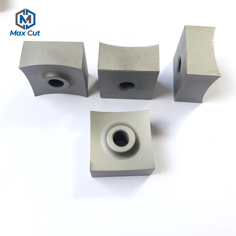 Double Shaft Wood Plastic Shredder Blade For Recycling Crushing Machine