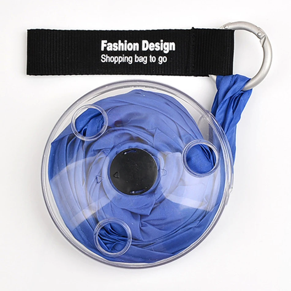 Диск поворотный складной портативный сумка для покупок получает Наклонный ремень металлические кольца