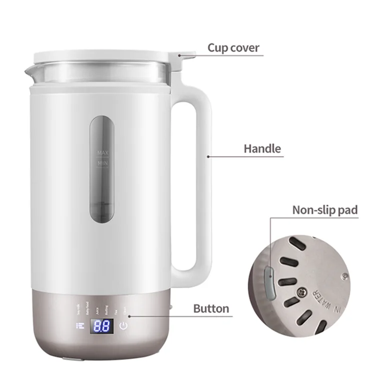 High quality 6 in 1 multifunction electric baby food maker blender and steamer for infant food processor