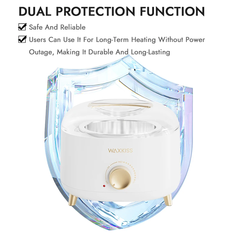 Patented Product 500ml Hot Wax Heater Wholesale Professional Portable Wax Warmer Hair Removal 100w Spa Equipment Waxing Machine
