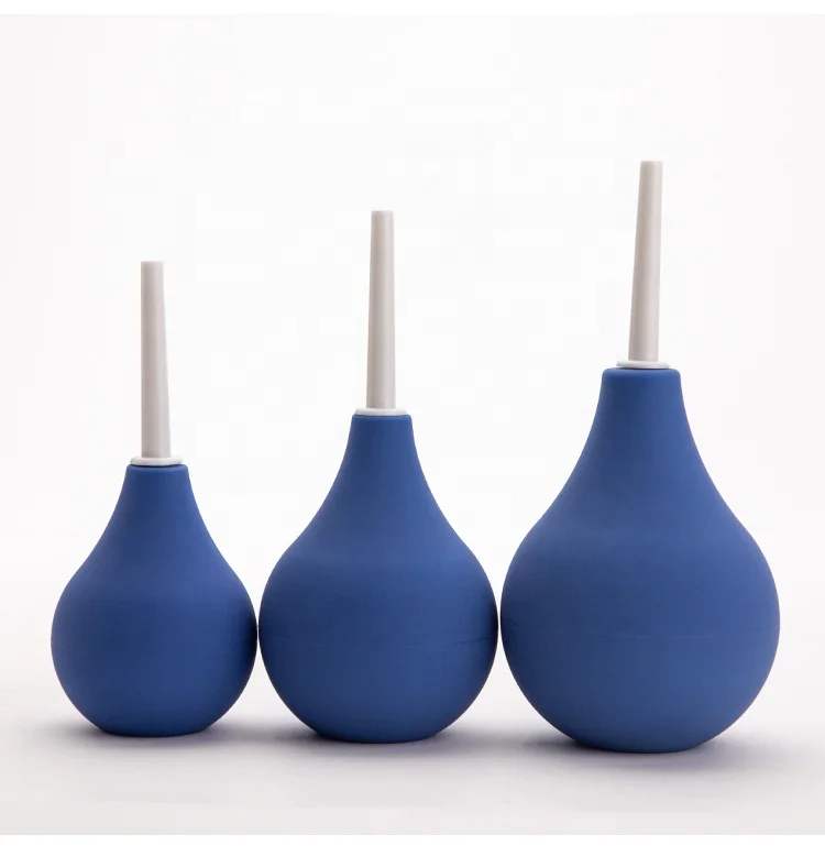 Popular Assorted Rubber Bottle Adult Anal Enema Vaginal Douche Flusher Wash