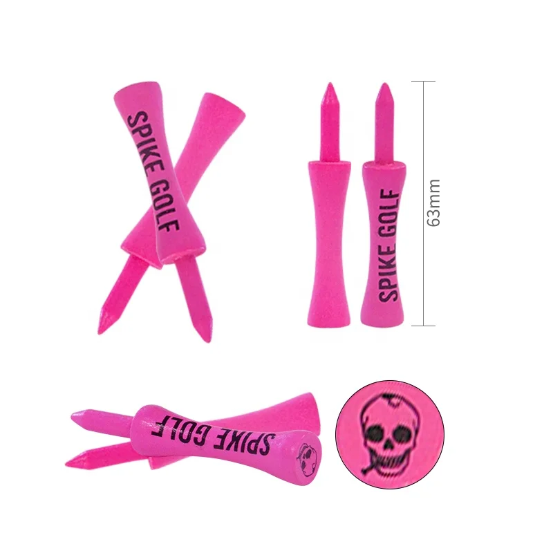 SXL Premium Eco-Friendly Natural Bamboo Golf Tees Logo Customized Step Down Tees