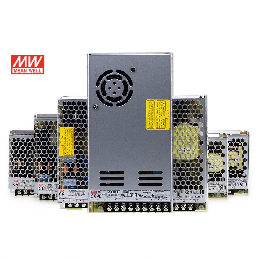 Meanwell LRS Power 12V 35W 50W 100W 150W 200W 350W 450W 600W Mean Well Switching Power Supply For Led Strip CCTV Camera
