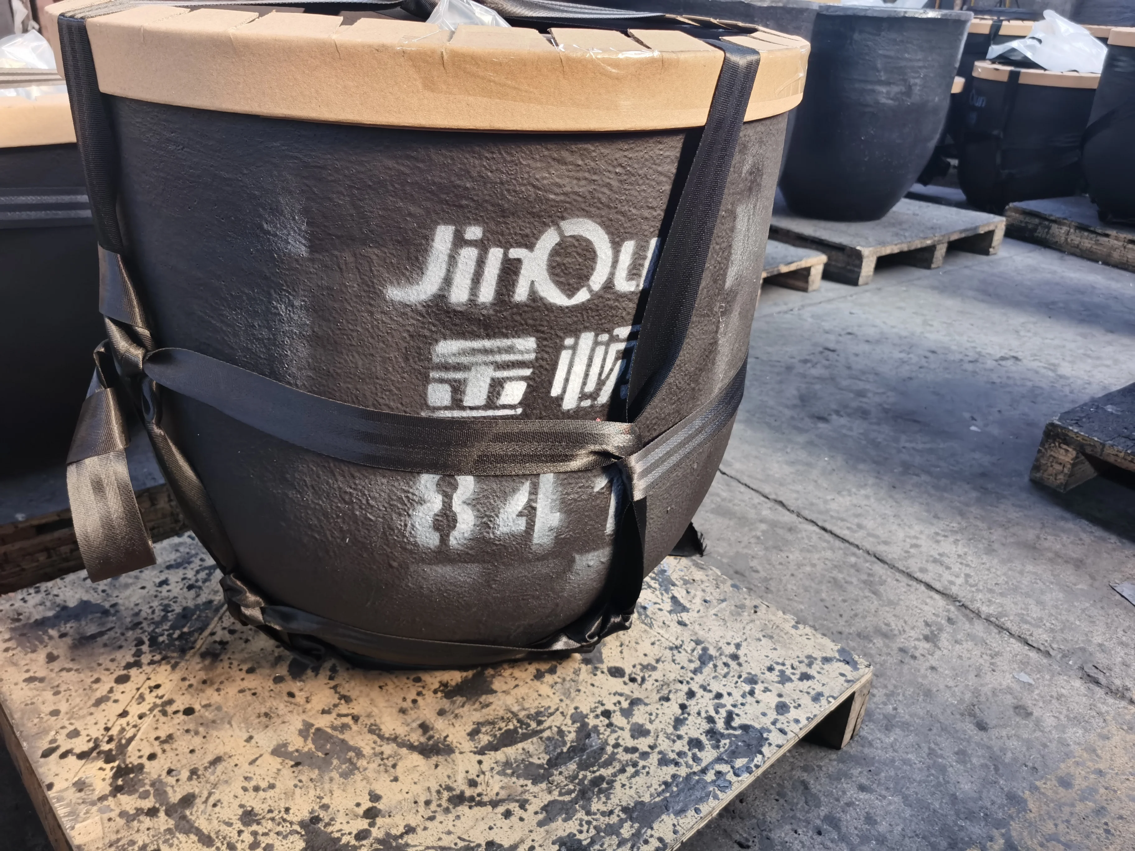 High Quality High Temperature Resistance Gold Melting 1kg 2kg 3kg Polished Graphite Crucible