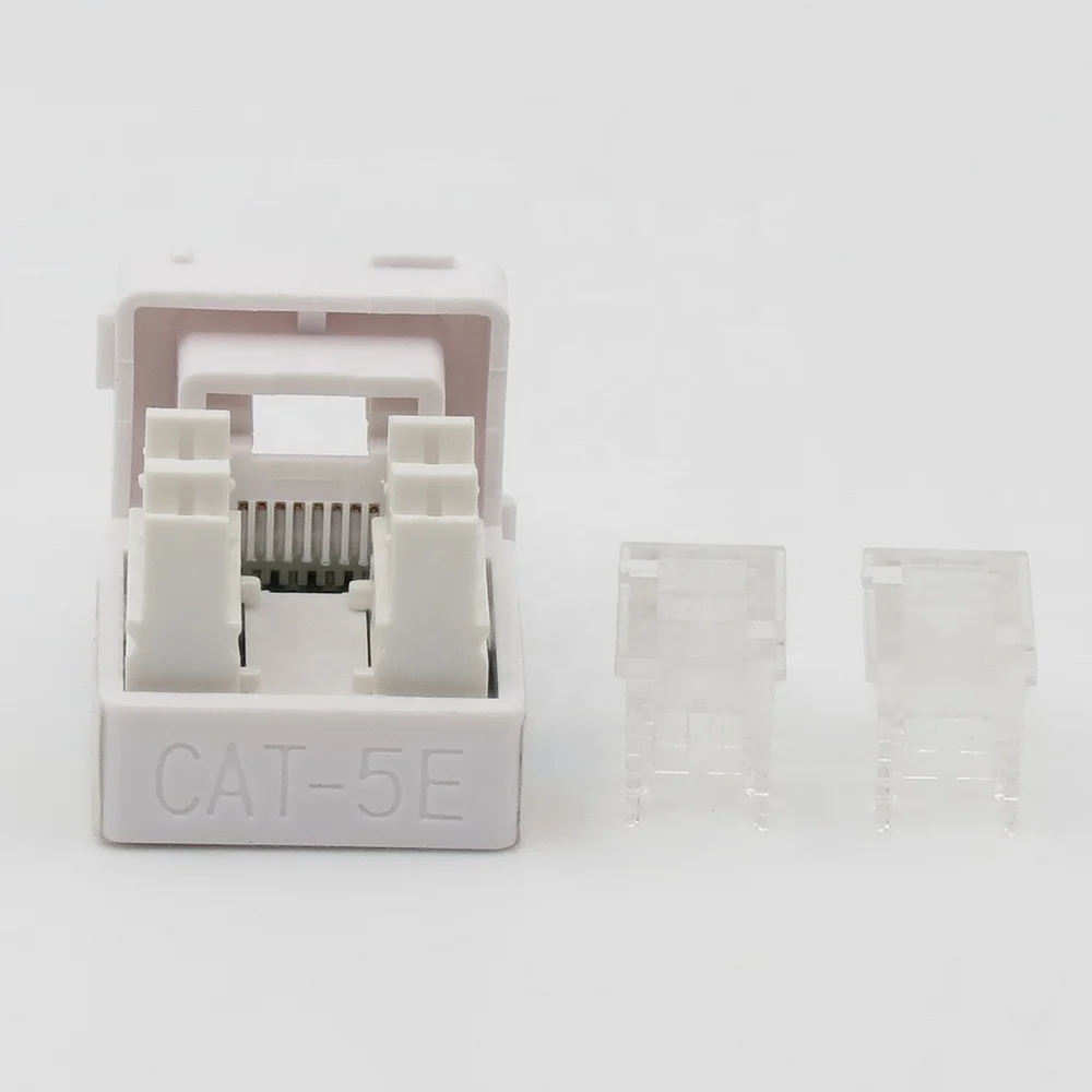 TM-8103 RJ45 Cat5e 8P8C Australia Clipsal 90 Degree Type Keystone Jack