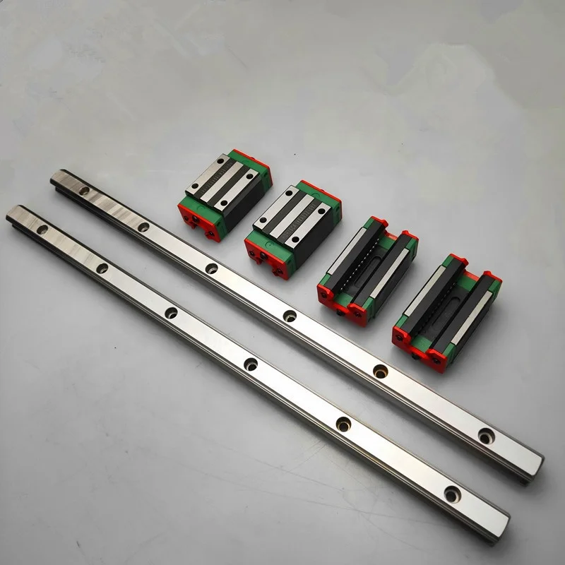 15mm HGR15 linear guide rail and HGH15CA linear bearing slide block  HGH 15 20 25 30 35 CA