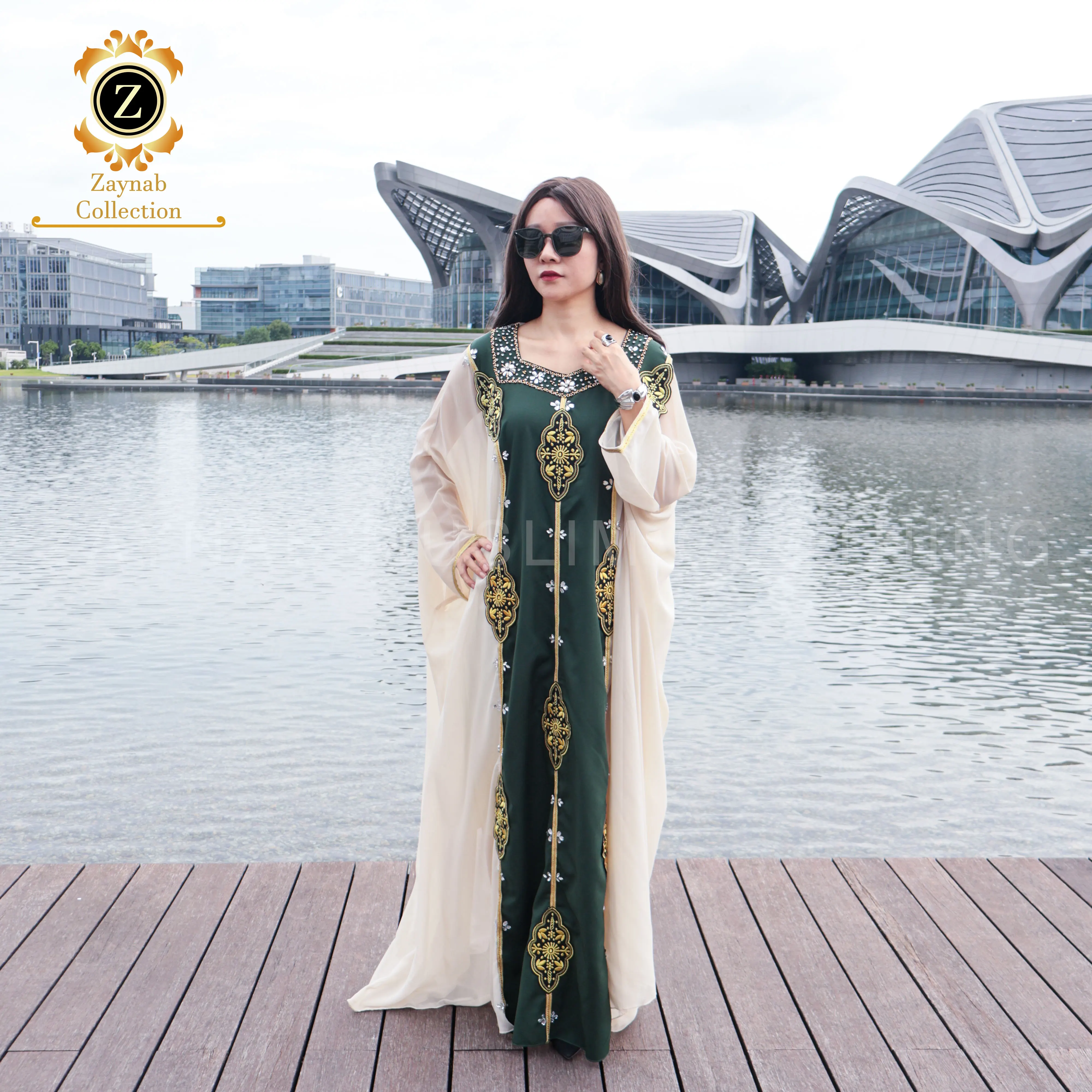 Zaynab Abaya Muslim Jalabiya Eid Abaya Muslim Women Women Dress Dubai Elegant Dubai Jalabiya Abaya Women Muslim Dress Jalabiya