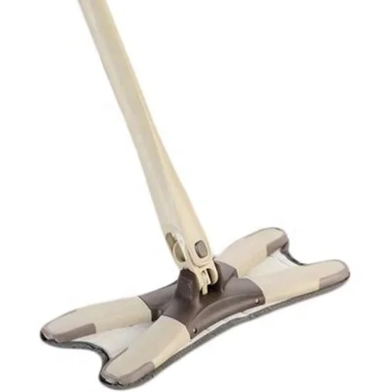 
Household dust-driven rotary x-type aluminum plate flat mop 