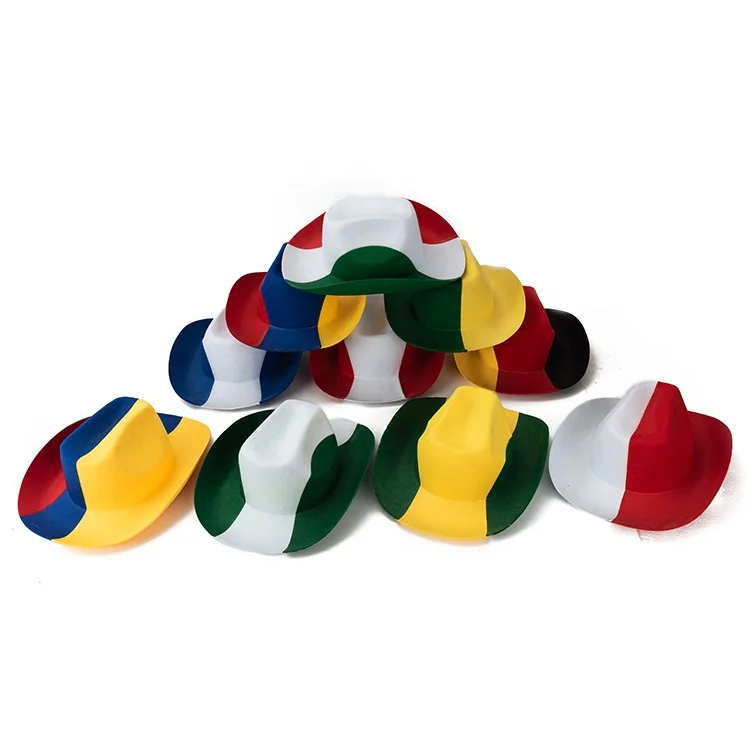 High quality  football fans christmas beer hat colorful Oktoberfest  Party Hat