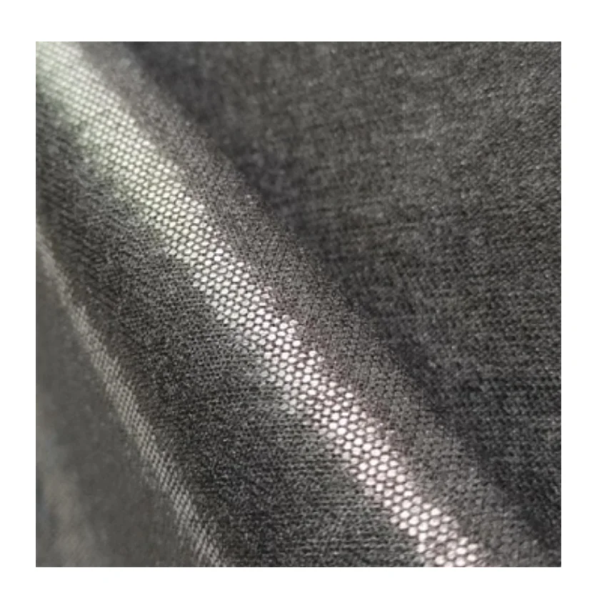 Black shirt interlining plackets fusible interlining adhesive fabric interfacing woven fusible interlining fabric