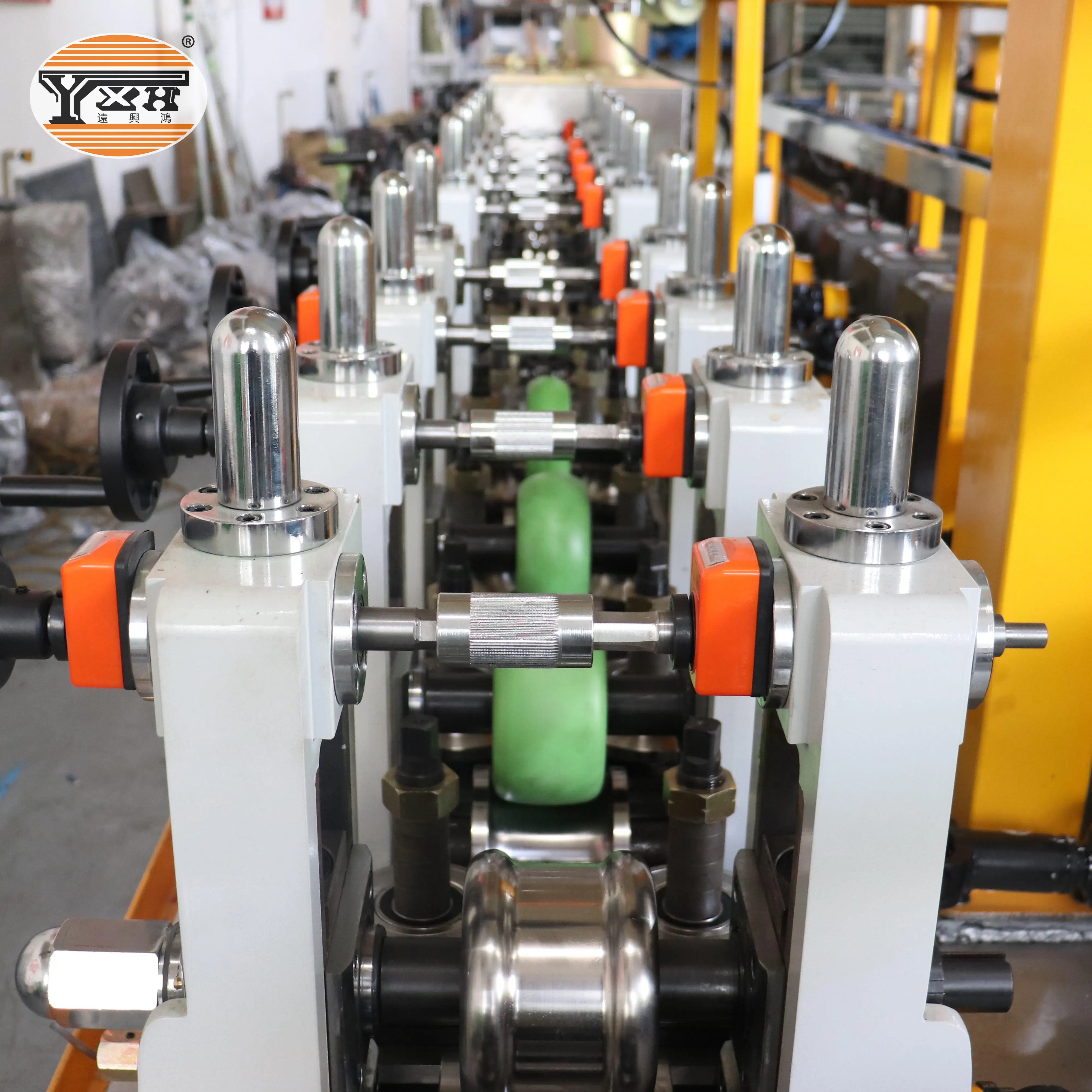 Furniture Stainless Steel Pipe Making Machine For Round / Square / Rectangle / Oval Pipe