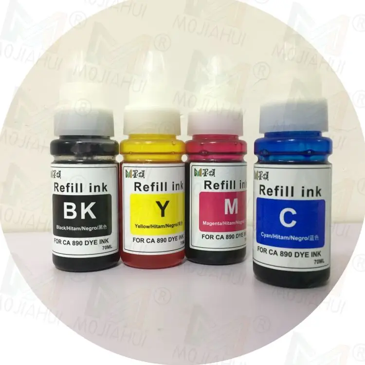GI890 refill G series ink for Canon plxma printer G1800 G1810 G2800 G2810 3800 ink kit